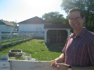 Matt at the Farm